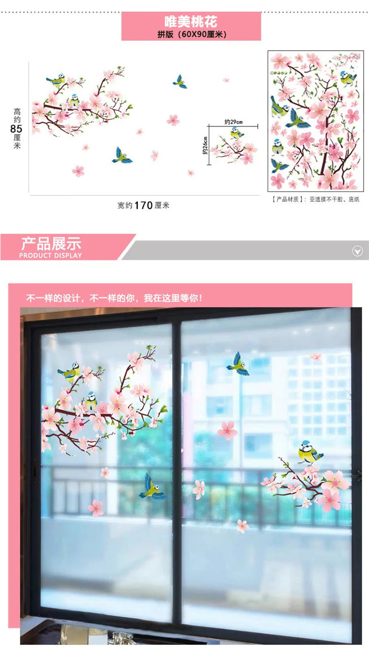 Purple Lavender Flower Butterfly Wall Stickers – Home Decor Decals