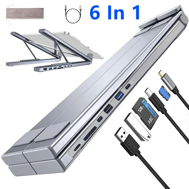 8-in-1 USB-C Laptop Docking Station
