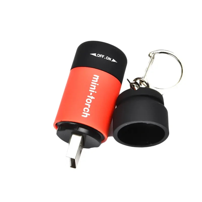 LED Mini Pocket Rechargeable Flashlight