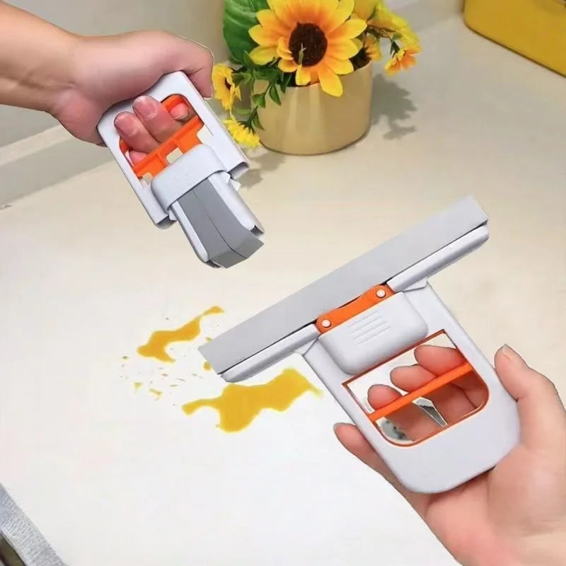 Portable Mini Desktop Cleaning Mop with Short Handle
