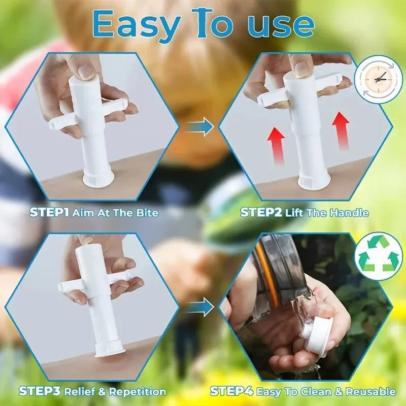 Suction Bug Bite & Bee Poison Remover Tool
