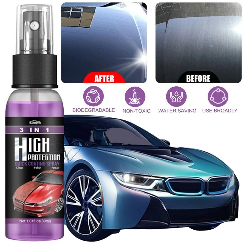 3-in-1 Car Ceramic Coating Spray