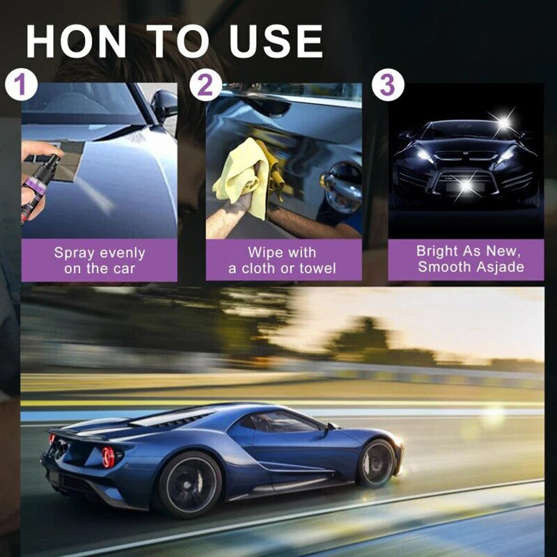 3-in-1 Car Ceramic Coating Spray