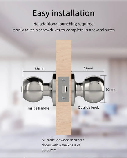 Fingerprint Smart Door Lock Handle