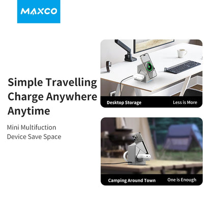 3 in 1 Magnetic Wireless Fast Charger