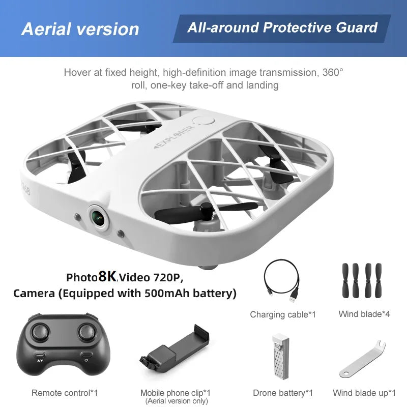 Remote Control Mini Drone with HD 4K