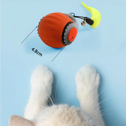 Automatic Rolling Ball Interactive Cat Toy – USB Rechargeable