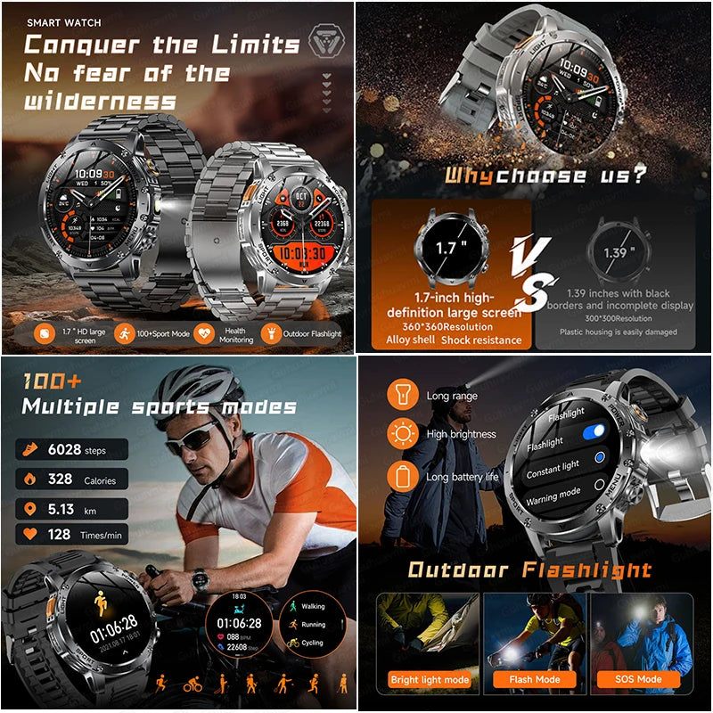 T-Rex 3 Military Grade GPS Smartwatch