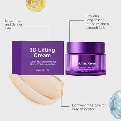 Face Neck Lifting Cream – Anti-Aging Moisturizer for Firmer Skin - OneClickSmart