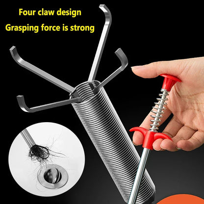 Spring Pipe Dredging Tool