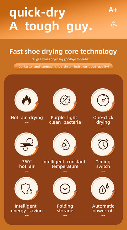 Portable Electric Shoe Dryer 220V
