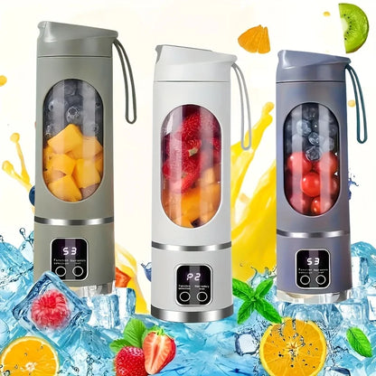 Portable USB rechargeable juicer blender for smoothies, milkshakes and fresh fruit juice