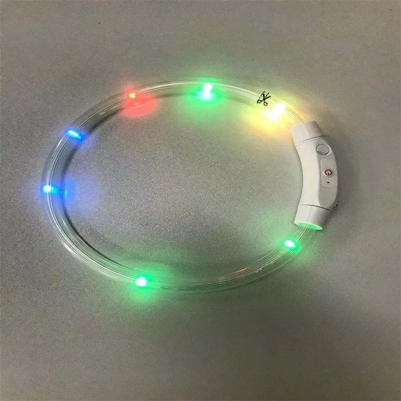 LED USB Rechargeable Dog Collar