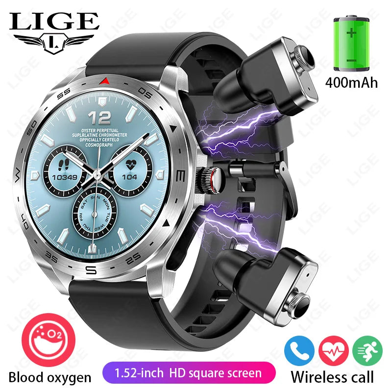 Smart Two-in-one Bluetooth Watch