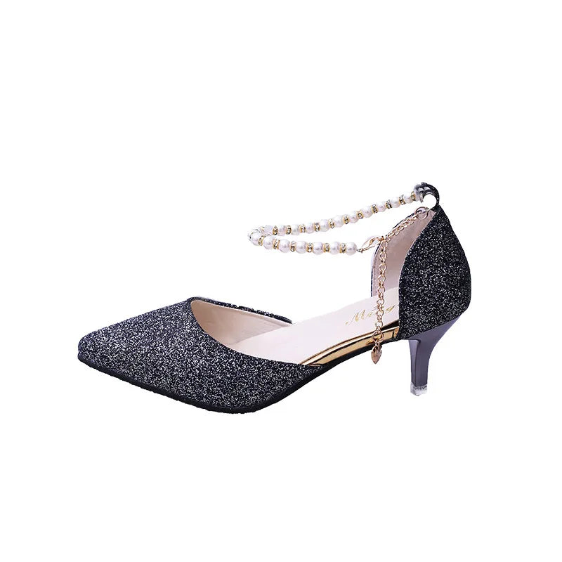 Bride Wedding High Heels – Elegant Women’s Party Pumps & Mules