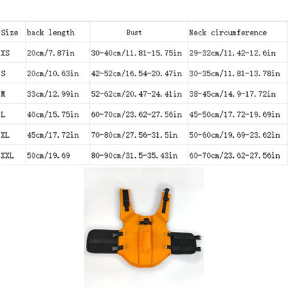Shark Fin Dog Life Jacket