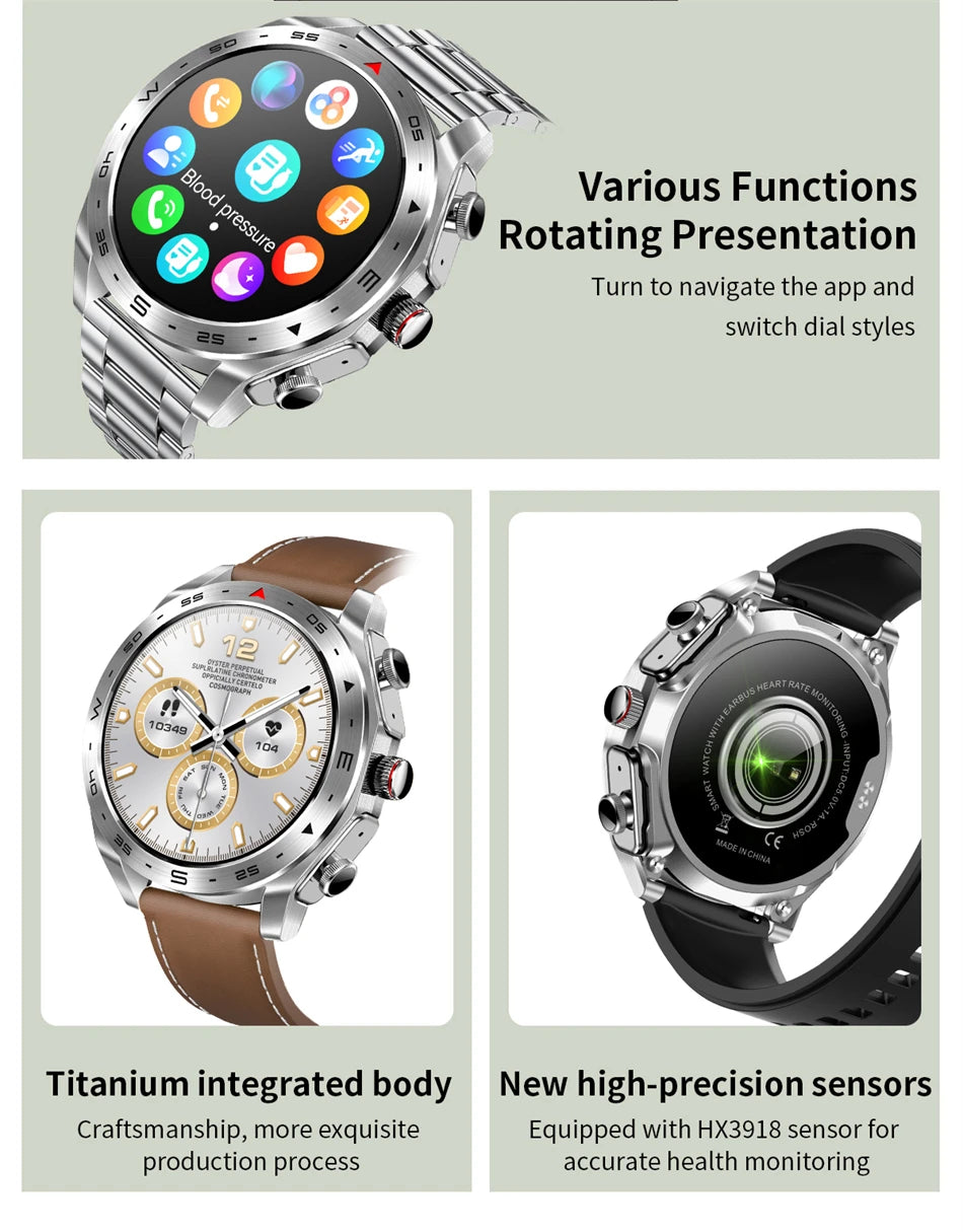Smart Two-in-one Bluetooth Watch