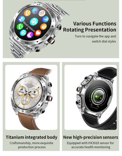 Smart Two-in-one Bluetooth Watch