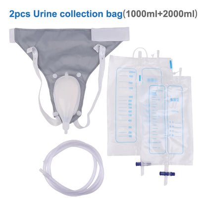 Reusable silicone hygiene care bag, soft and portable with easy-clean design.