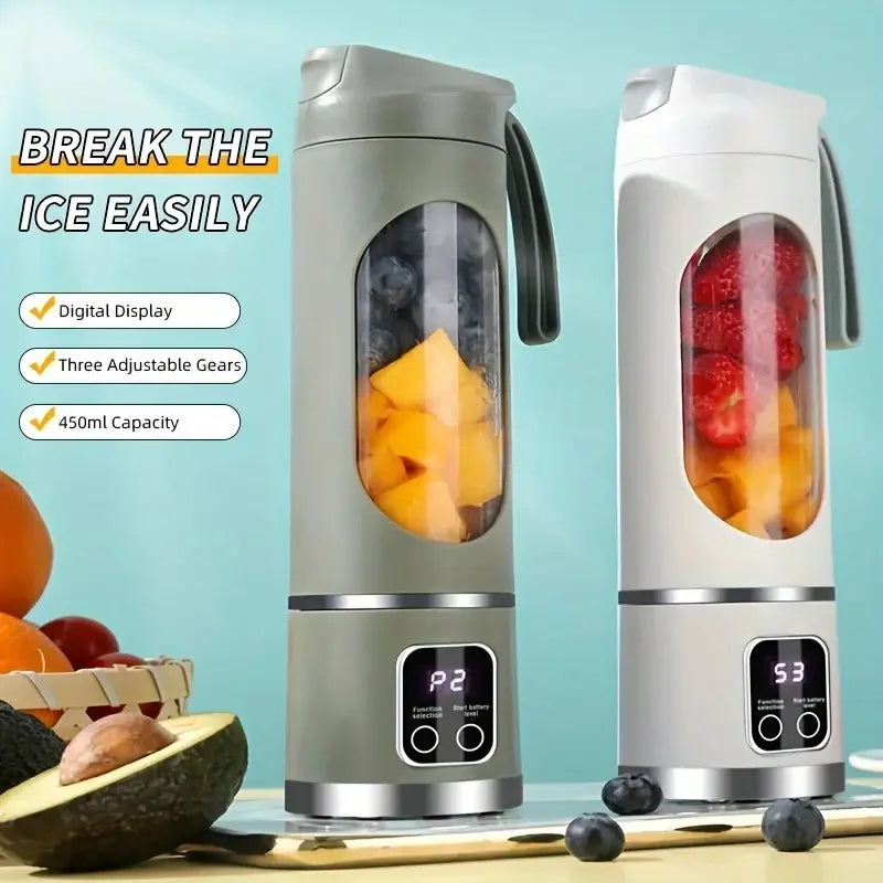 Portable USB Juicer Blender – Rechargeable Smoothie & Juice Maker