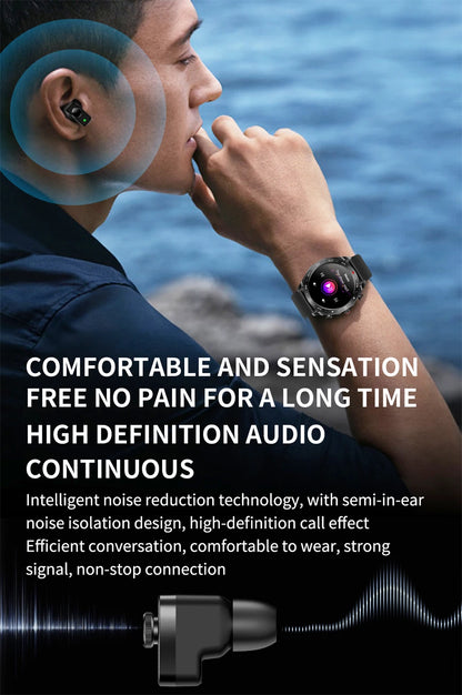 Smart Two-in-one Bluetooth Watch