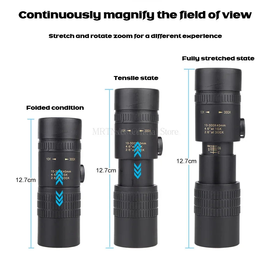 Super Telephoto Zoom Monocular Hd Telescope
