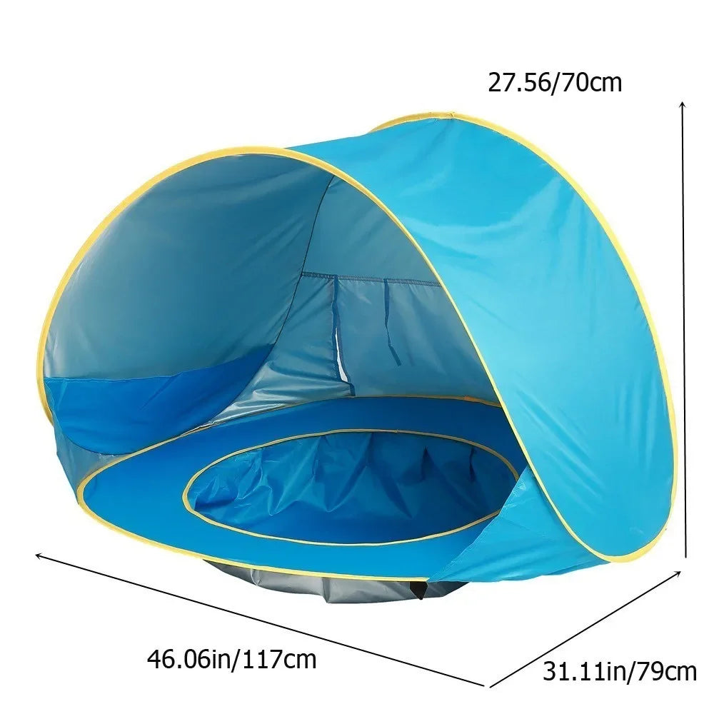 Baby Beach Tent with Pool UPF 50+