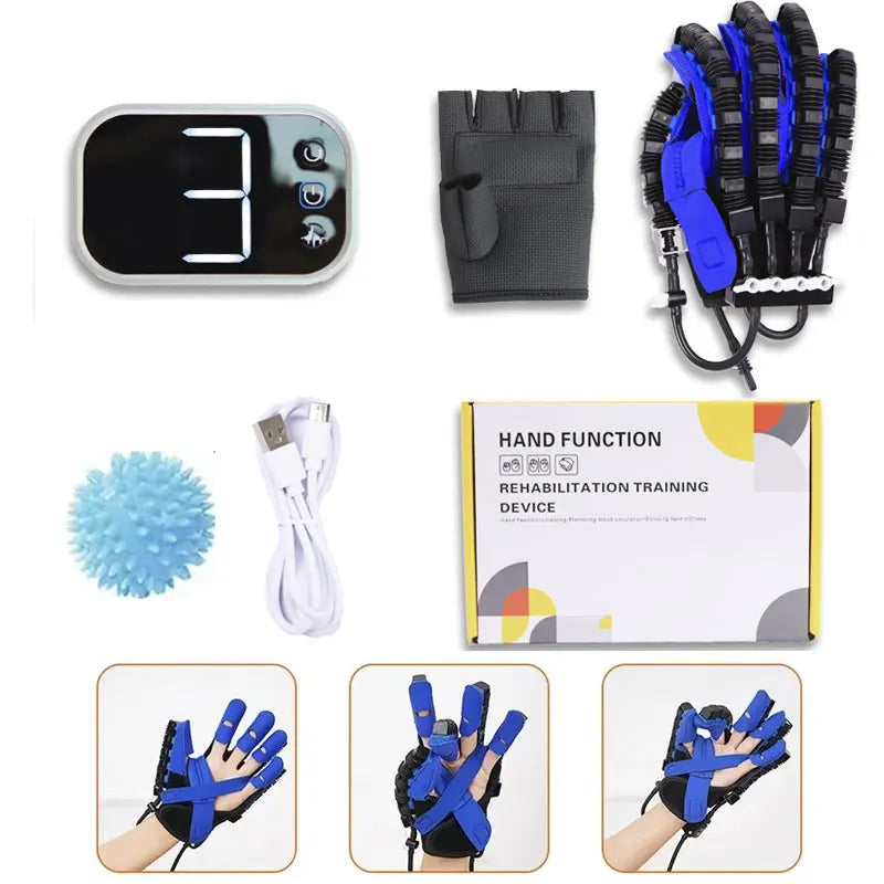 Portable Stroke Rehab Gloves for Hand Therapy
