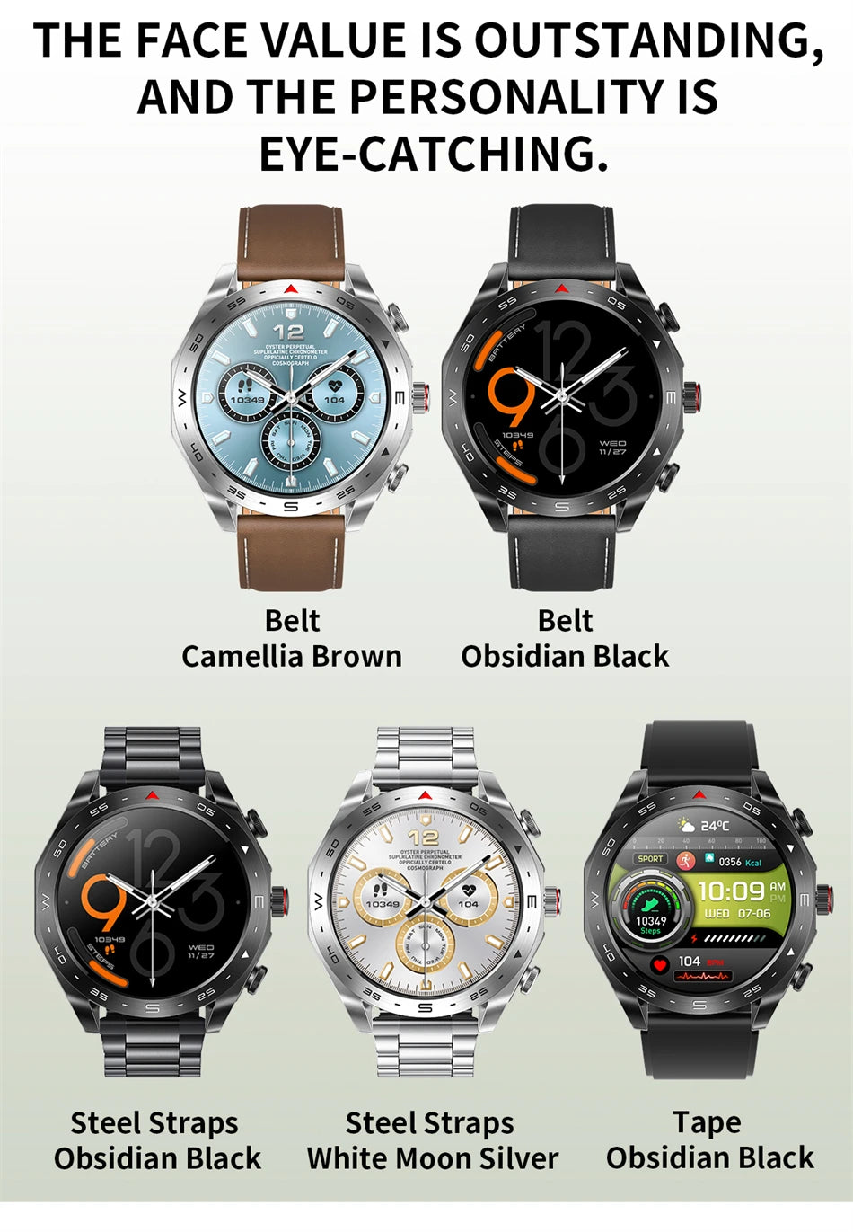 Smart Two-in-one Bluetooth Watch