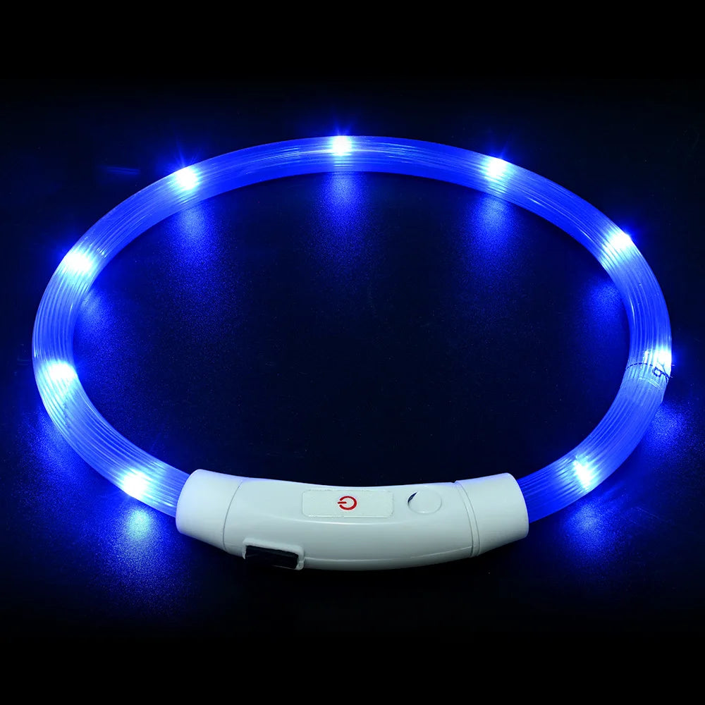 LED USB Rechargeable Dog Collar