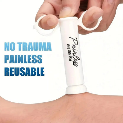 Suction Bug Bite & Bee Poison Remover Tool for quick relief from insect bites, bee stings, swelling, and skin irritation.