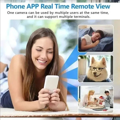 Motion detection alert from mini WiFi security camera app
