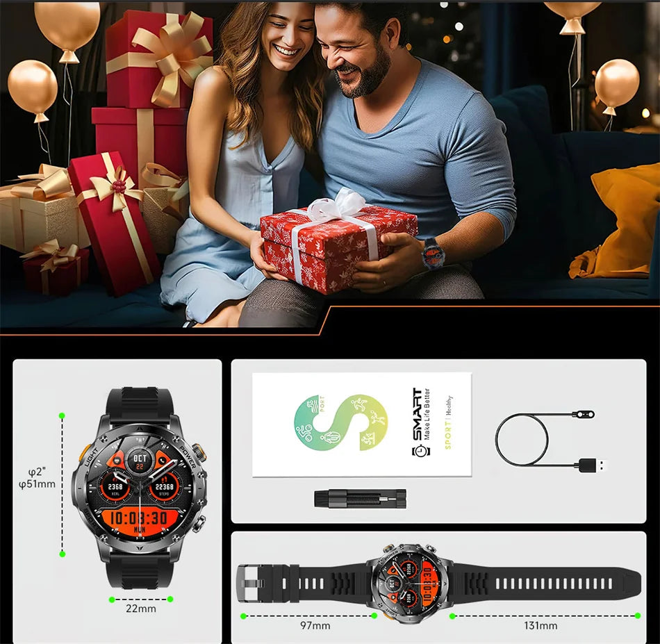 T-Rex 3 Military Grade GPS Smartwatch