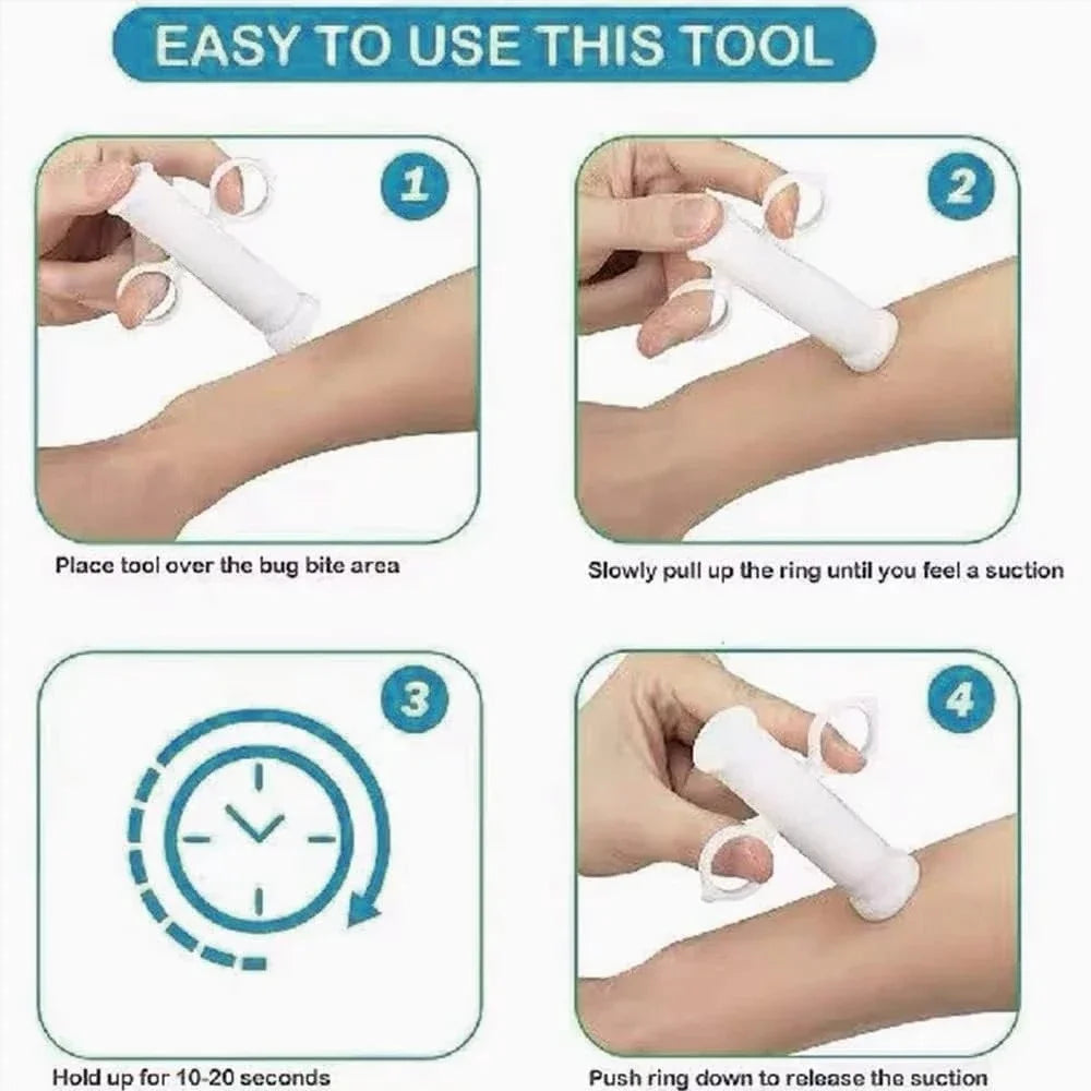 Suction Bug Bite & Bee Poison Remover Tool