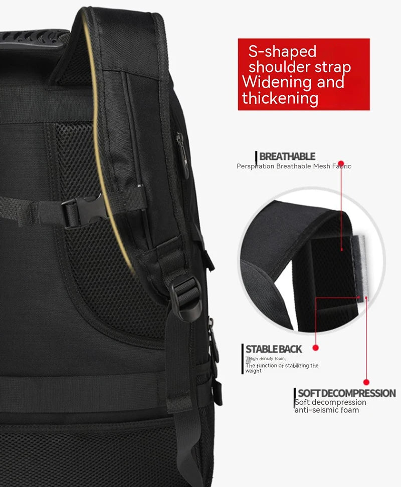 Waterproof Backpack with Shoe Compartment