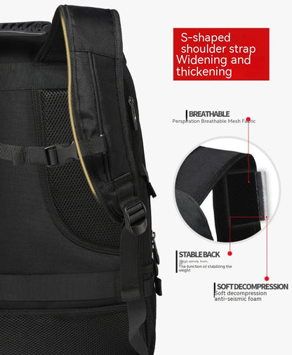 Waterproof Backpack with Shoe Compartment