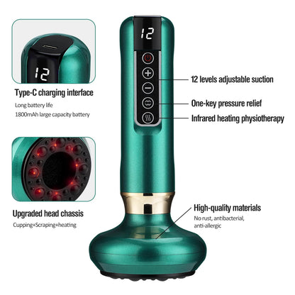 6/12 Speed Electric Cupping Massager