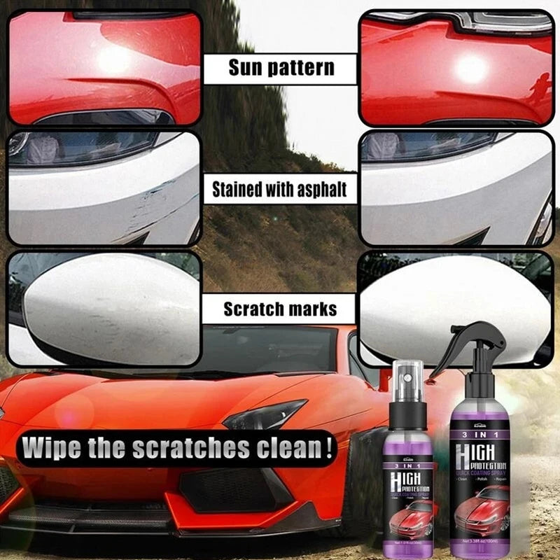 3-in-1 Car Ceramic Coating Spray