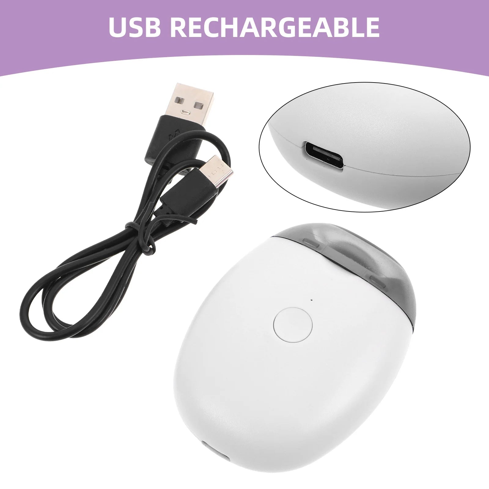 Rechargeable Electric Nail Clipper for Safe Nail Trimming