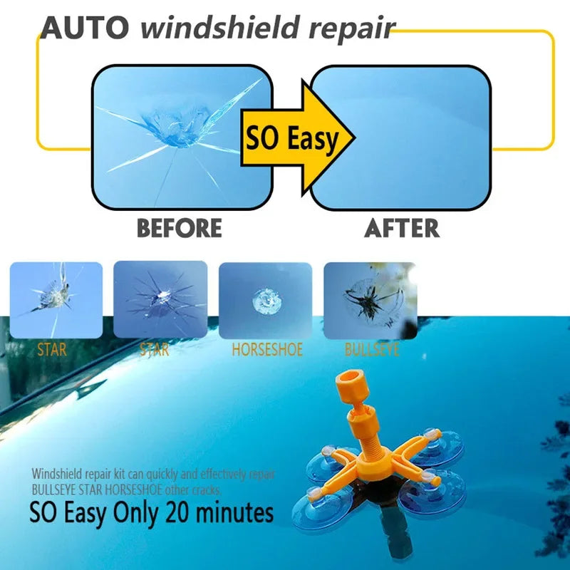 Car Windshield Repair Kit