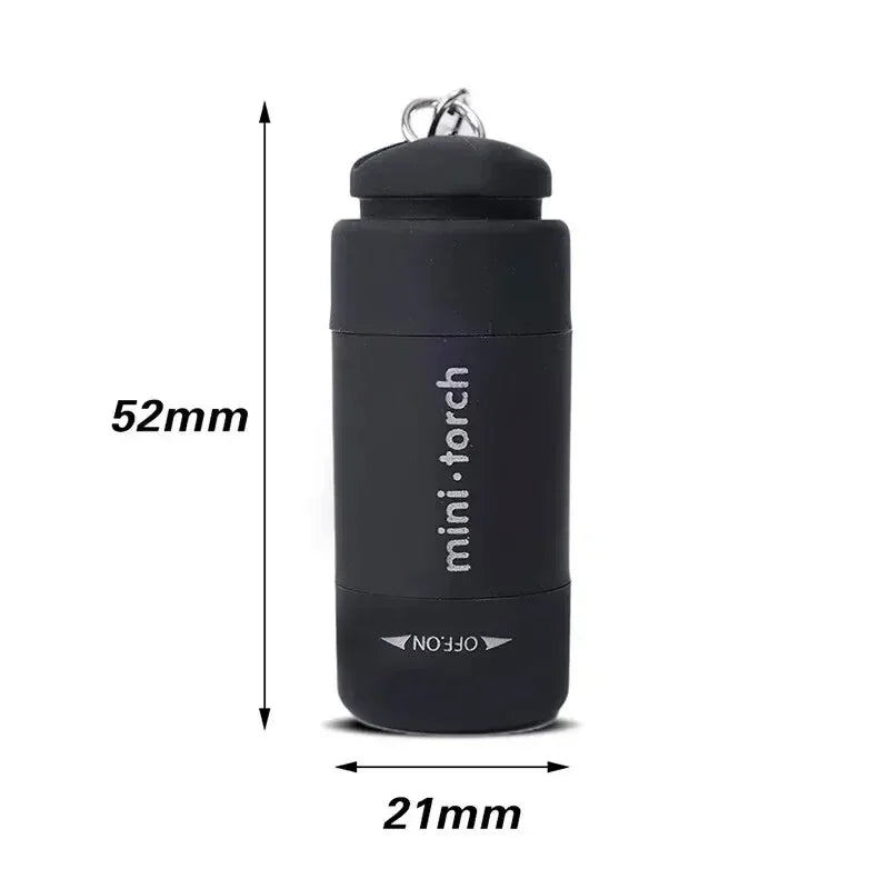 LED Mini Pocket Rechargeable Flashlight