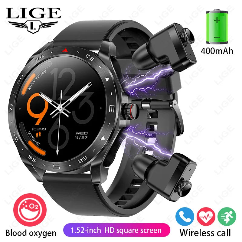 Smart Two-in-one Bluetooth Watch
