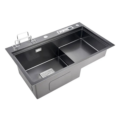 Stainless Steel Multifunction Waterfall Kitchen Sink