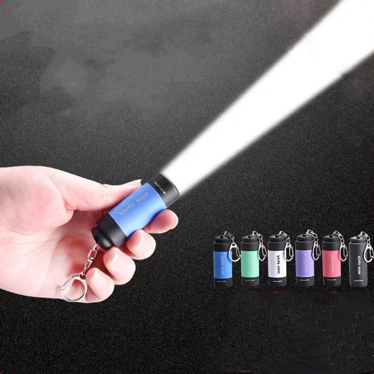 LED Mini Pocket Rechargeable Flashlight