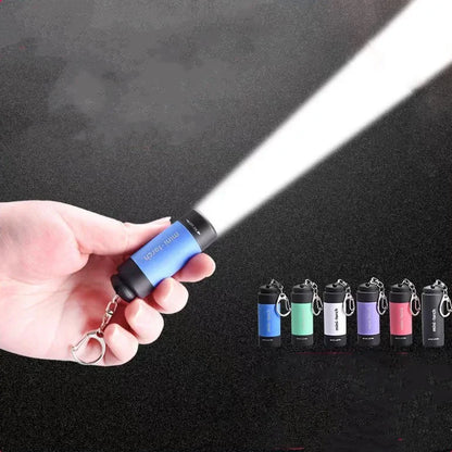 LED Mini Pocket Rechargeable Flashlight