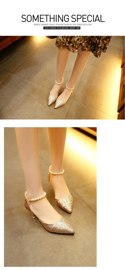 Bride Wedding High Heels – Elegant Women’s Party Pumps & Mules