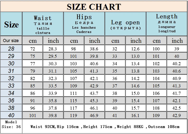Men’s Slim Fit Luxury Jeans – Classic Style Denim Pants
