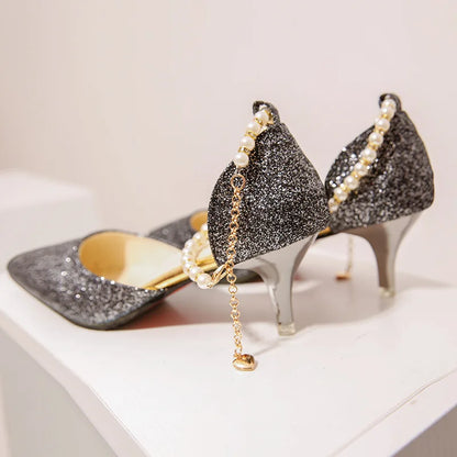 Bride Wedding High Heels – Elegant Women’s Party Pumps & Mules