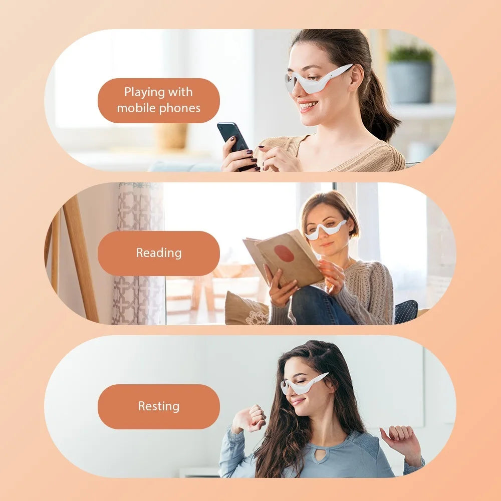 3D Eye Massager – Relaxing Dark Circle & Smooth Eye Therapy Device