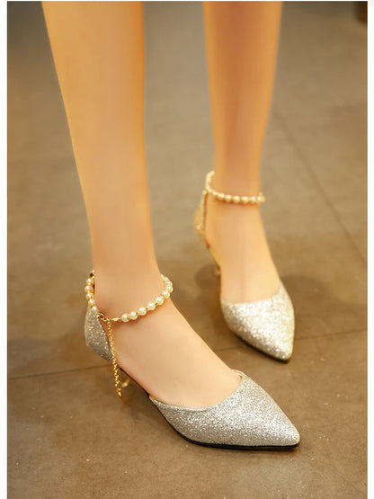 Bride Wedding High Heels – Elegant Women’s Party Pumps & Mules